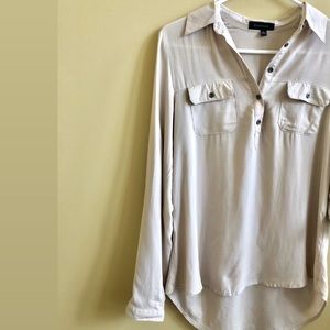 3/4 Button Up Blouse